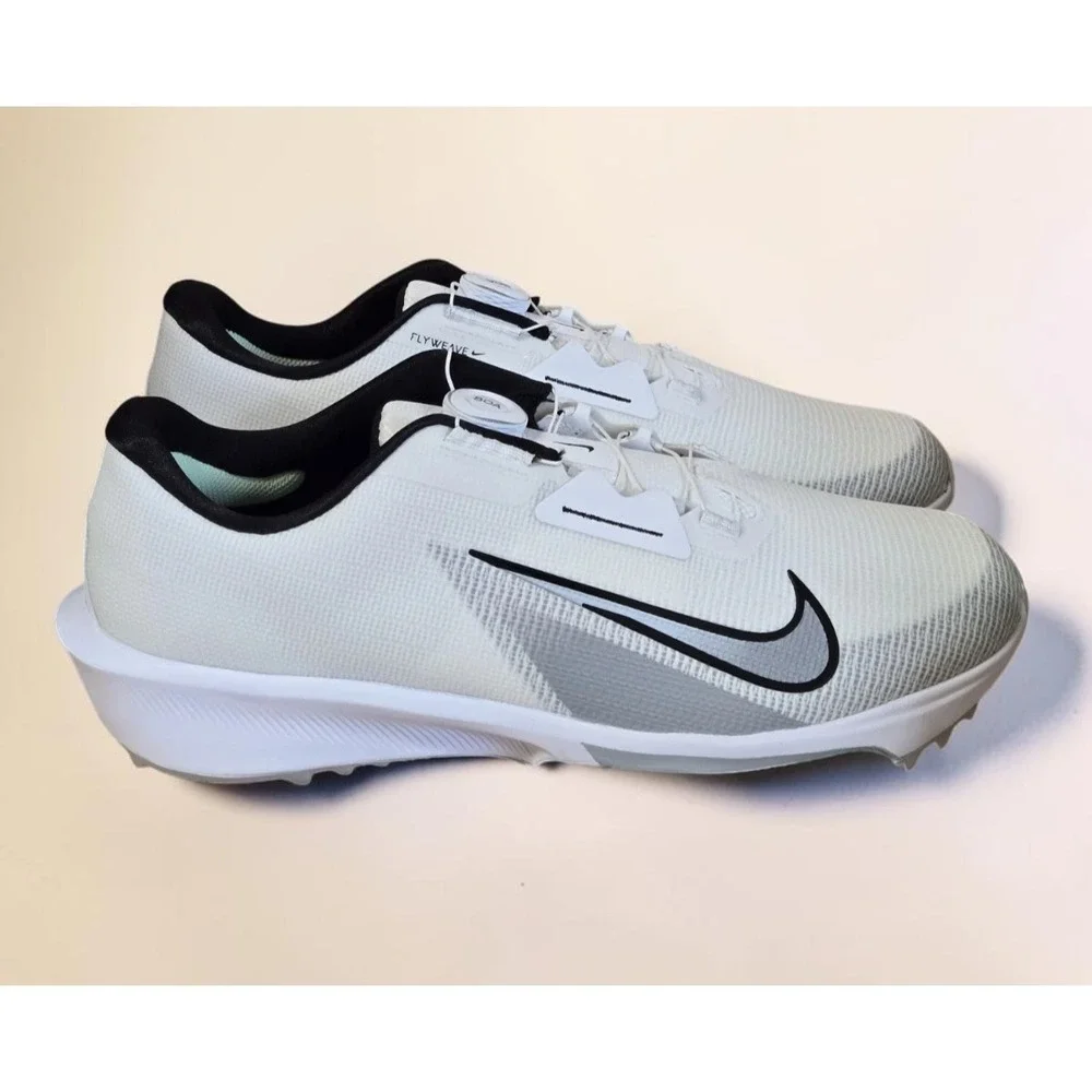 Nike Air Zoom Infinity Tour BOA 2 Wide Men's 10.5 White Green FN6730-100 New